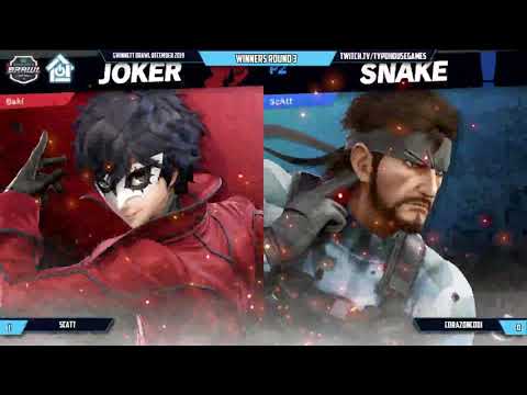 Gwinnett Brawl February 2020 - CorazonCodi(Joker) VS MVG| ScAtt(Snake) - W. Round 3