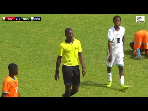 Nigeria gegen Elfenbeinküste [1-4] WAFU B U15 Schulmeisterschaft Qualifikation 2025
