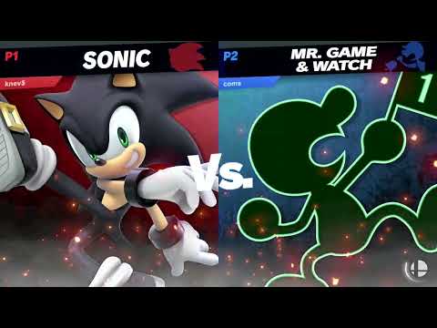 Knev$ (Sonic) vs SMB | Twist (Mr. Game & Watch) - Winners Round 1 - Local of Lafayette #101 Singles