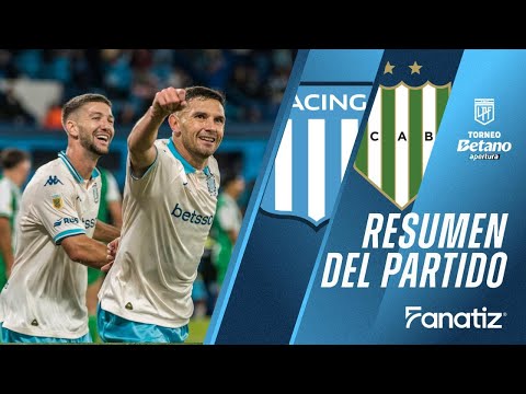 Racing Club 4 vs 1 Banfield  - Resumen del partido | #TorneoApertura2025