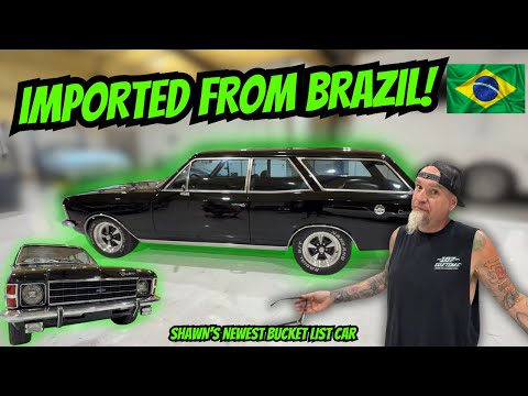 We FINALLY Imported Shawn's Bucket List Car From Brazil! (Chevy Opala Caravan)