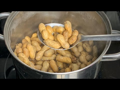 How to make Boiled Peanuts || Arachides Bouillies