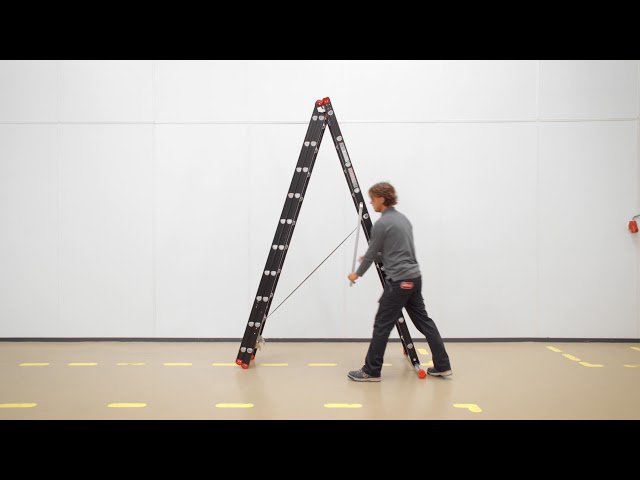 Altrex Mounter ZR 2050 Reformladder - Aluminium - 2 x 10 sporten - 5,9m - met stabiliteitsbalk-image