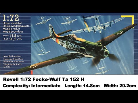 Revell 1:72 Focke-Wulf Ta 152H Kit Review