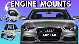 How To Replace Audi A6 Engine Mounts | 2011-2018