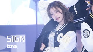 [izna(이즈나)] 251029 차의과학대학교 축제: SIGN - JEONGSAEBI 정세비 FANCAM