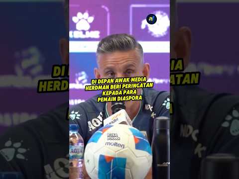 Jhon Herdman ungkap satu sosok luar biasa sedang mengancam posisi para pemain diaspora‼️