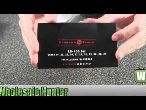 Crimson Trace Glock  LG-436 19-36 Polymer Overmold Front Activation Unboxing