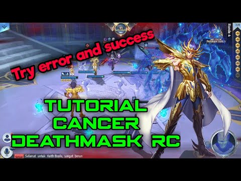 Tutorial Cancer Deathmask RC - Train Hall Cancer Saint Seiya Awakening