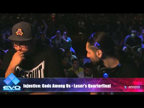 EVO 2013 | Injustice GAU (Losers QF) AGE NYChrisG (Green Arrow) vs RDK Godspeed (Black Adam/Aquaman)