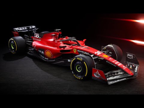 Ferrari SF-23 first time on track