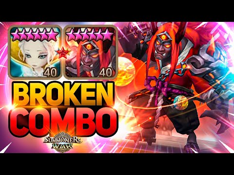 DOUBLE BLADE SLAUGHTER Destroys Guardian Players in Summoners War