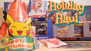 Holiday Retro and Modern Video Game Haul!