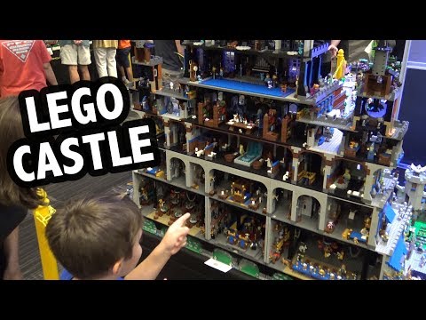 Giant LEGO Castle with Interior Rooms | Brick Fiesta 2019