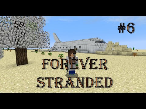 Forever Stranded Ep6 Getting Power!  Coal Generator, Atomic Reconstructor Making the glider