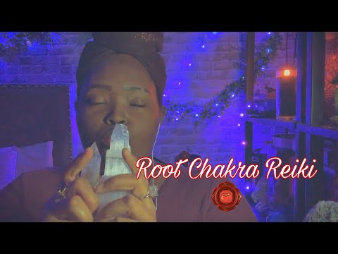 ASMR| Reiki for the Root Chakra + Mic Brushing