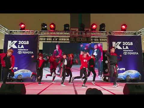 [ CLOSE UP | KCON LA 2018] NCT127 (엔시티) - Fire Truck (소방차) 9ppl Version Dance Cover (Cover Star K)