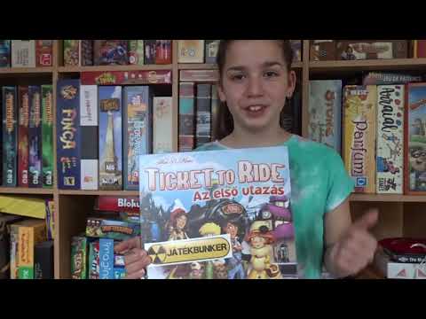 Ticket To Ride - Az első utazás társasjáték bemutató - Liza Világa