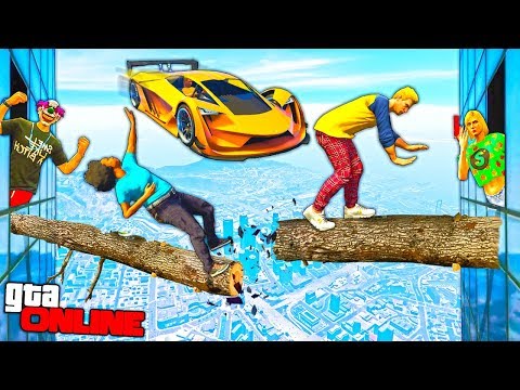 СЕЙЧАС ВСЕ УПАДУТ! Я СМОГ УДЕРЖАТЬСЯ НА ПАДАЮЩЕЙ ПЛАТФОРМЕ - ЯРОСТНАЯ ТРОПА СМЕРТИ В ГТА 5 ОНЛАЙН