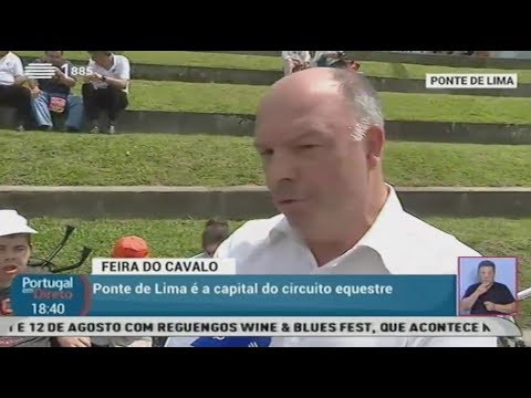 Reportagem do 'Portugal em Direto' sobre a XI Feira do Cavalo de Ponte de Lima - Parte I