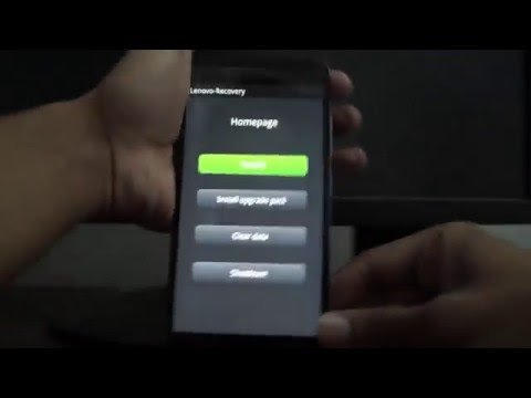 Lenovo K4 Note Recovery Mode