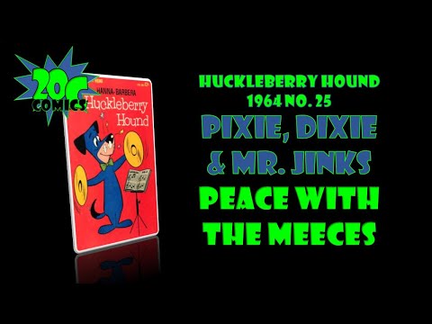 20C Comics: Pixie, Dixie & Mr. Jinks from Huckleberry Hound 1964 #25