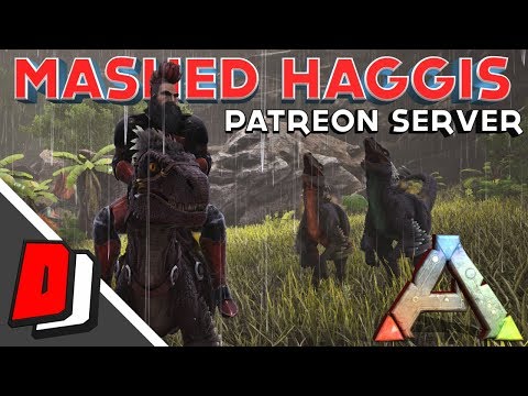 ARK: Survival Evolved Gameplay - Mashed Haggis Server - RAPTOR PACK!!!