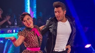Dani Harmer &amp; Vincent Simone Jive to &#39;Dance With Me Tonight&#39; - Strictly Come Dancing 2012 - BBC One