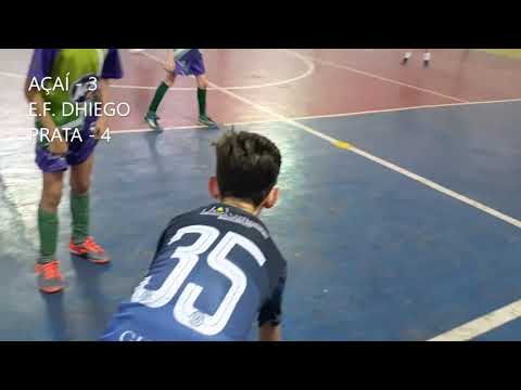 ETAPA FINAL DO TORNEIO DE FUTSAL DE ARGIRITA - SUB 11 - AÇAÍ X E.F. DHIEGO PRATA