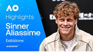 SINNER C'È! Concede un set ma SUPERA il test Auger-Aliassime | HIGHLIGHTS | AUSTRALIAN OPEN 2026