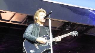 Bon Jovi live in Bern, June 30th 2013 - I'll be there for you