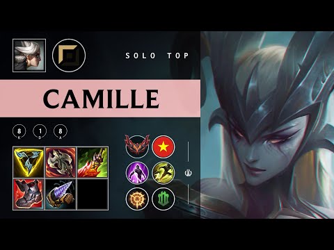 Camille Top vs Quinn - VN Grandmaster Patch 25.24