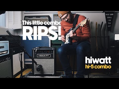 A bedroom amp that RIPS! | Hiwatt Hi-5 Combo Amp | Clean & Dirty Sounds w/ Treetone Guitars Stella