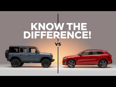 SUV vs. Crossover: What’s REALLY Different?