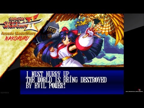 Samurai Shodown 2 - Arcade Mode/Story - Nakoruru