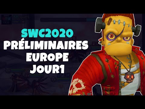 SWC2020 Europe Préliminaires Jour 1! BULLDOZER LE BOSS [Summoners War]