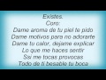 Luis Fonsi - Tu Calor Lyrics