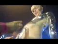 MILEY CYRUS Lets Fans Touch Her