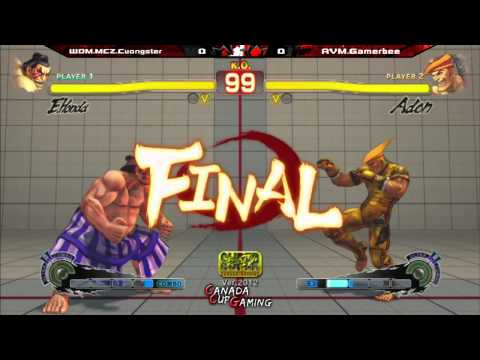 Cuongster vs Gamerbee - Canada Cup Gaming 2012 SFIV