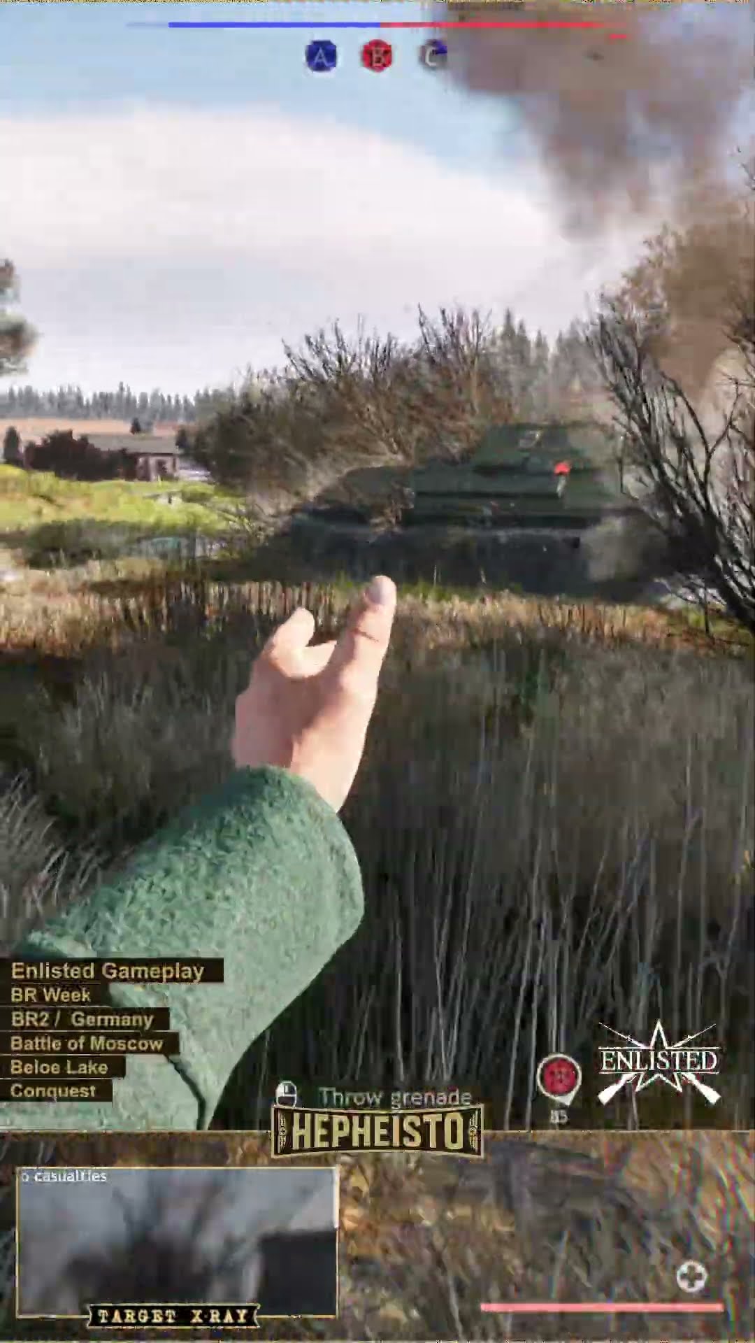Engineer eliminates Tank T-34 (1941) with Explosion Pack