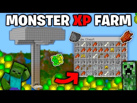 Minecraft Monsterfarm bauen Tutorial 1.20 - Mobfarm bauen in Minecraft - Minecraft XP Farm bauen