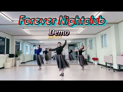 Forever Nightclub line dance/Beginner/강원특별자치도댄스스포츠연맹라인댄스/뉴커머대회곡/내가좋아하는두분과함께