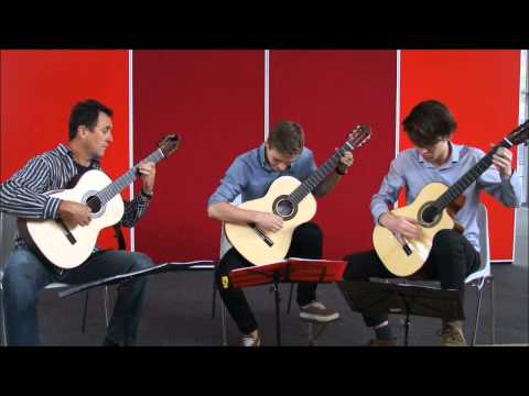 Tasmanian Guitar Trio plays 'Canario' by Johannes Hieronymus Kapsberger