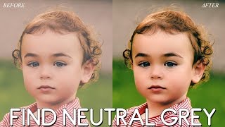 How to Find Neutral Grey in a Photo with Photoshop