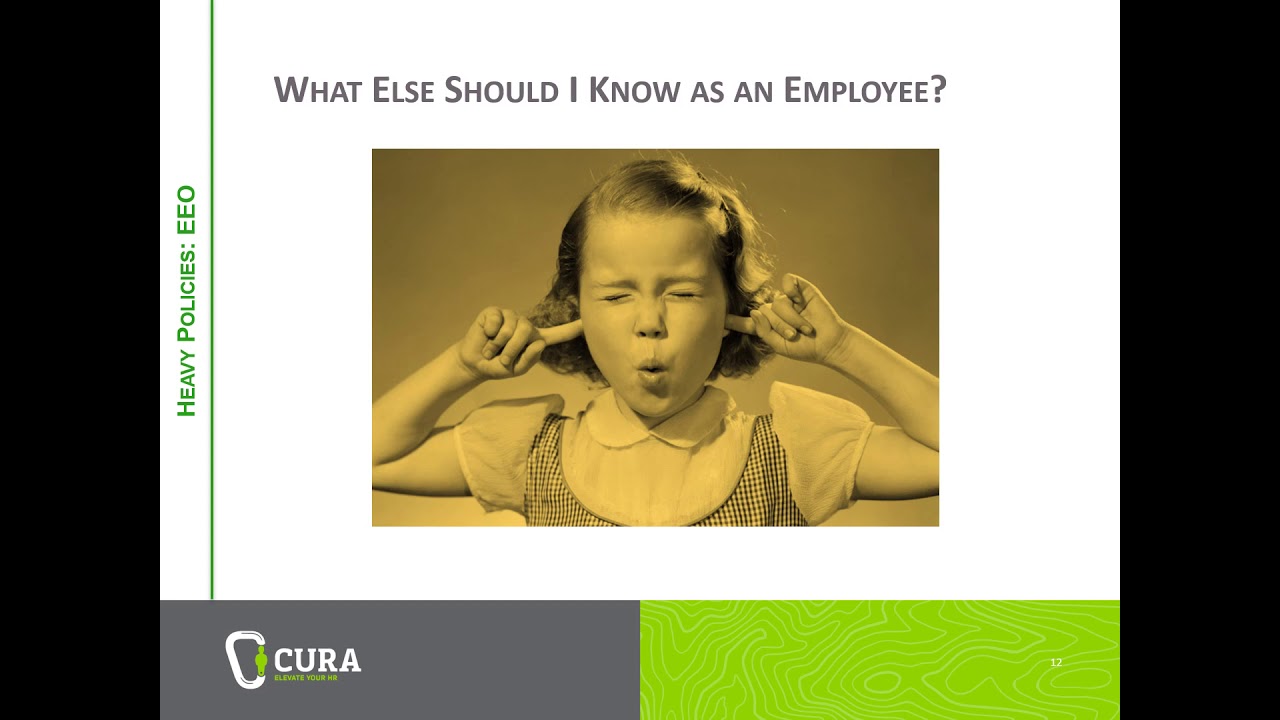 HR Compliance Overview for Employees Training