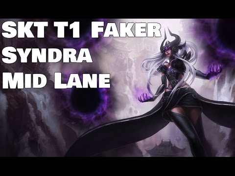 SKT T1 Faker - Syndra vs Karma Patch 7.9