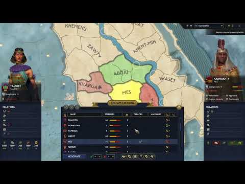 Tausret PHARAOH Total War Part 1 Pc gameplay