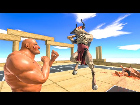 WHO WINS MORE HILL GIANT? ARBS - GHOR, MINOTAUR and KOZAROG - Animal Revolt Battle Simulator