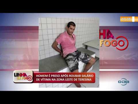 LINHA DE FOGO 16 10  Homem preso na Zona Leste
