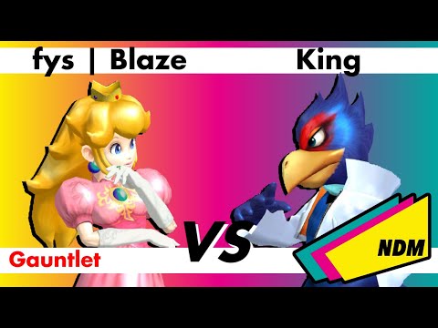 Neue Deutsche Melee - fys | Blaze (Peach) vs. Smash Hannover | King (Falco) Melee Gauntlet